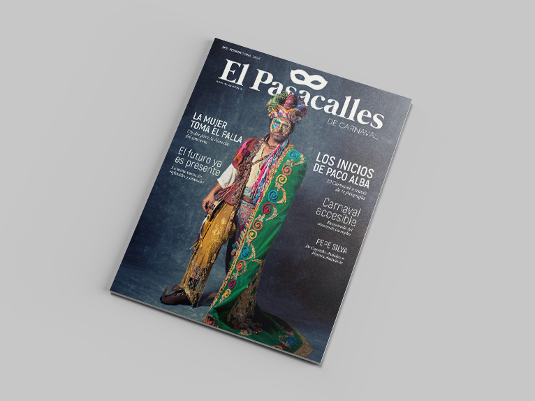 Diseño de la revista El Pasacalles de Carnaval